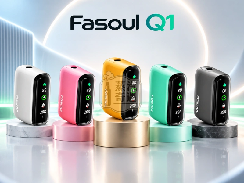 Fasoul Q1 二回機 5色產品展示