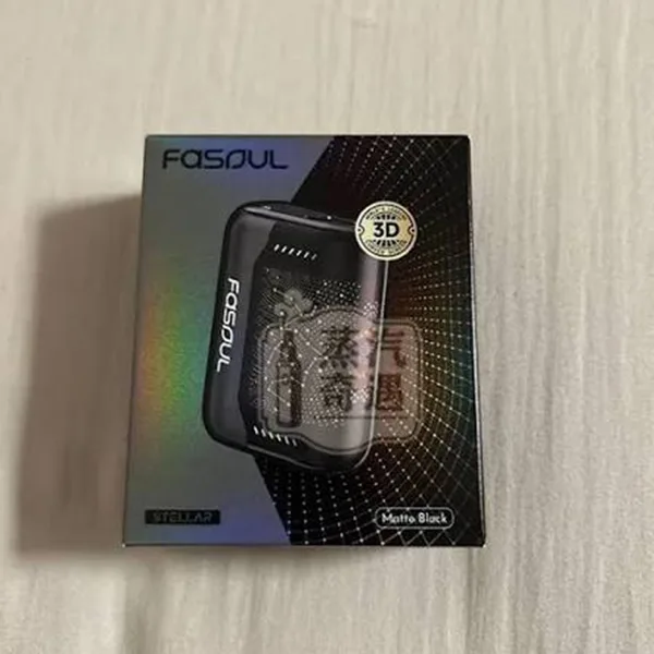 Fasoul Stellar二次加熱設備霧黑現貨25支續航