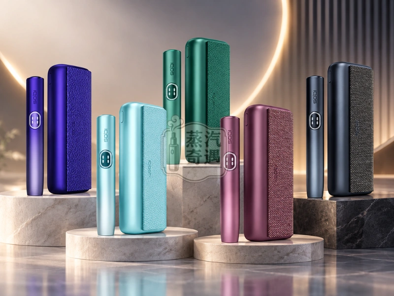 IQOS ILUMA i PRIME高階款翻蓋加熱菸主機 5色產品展示