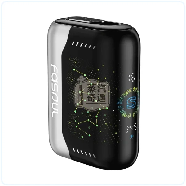 【全家加熱菸主機推薦】Fasoul Stellar 二回機 5色可選|滿電25支續航|相容TEREA/SENTIA煙彈|日本原裝現貨,顏色:水晶紅/霧黑/珠寶藍,產品相冊第 2 張