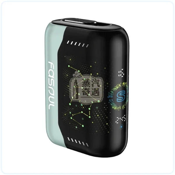 【全家加熱菸主機推薦】Fasoul Stellar 二回機 5色可選|滿電25支續航|相容TEREA/SENTIA煙彈|日本原裝現貨,顏色:水晶紅/霧黑/珠寶藍,產品相冊第 4 張